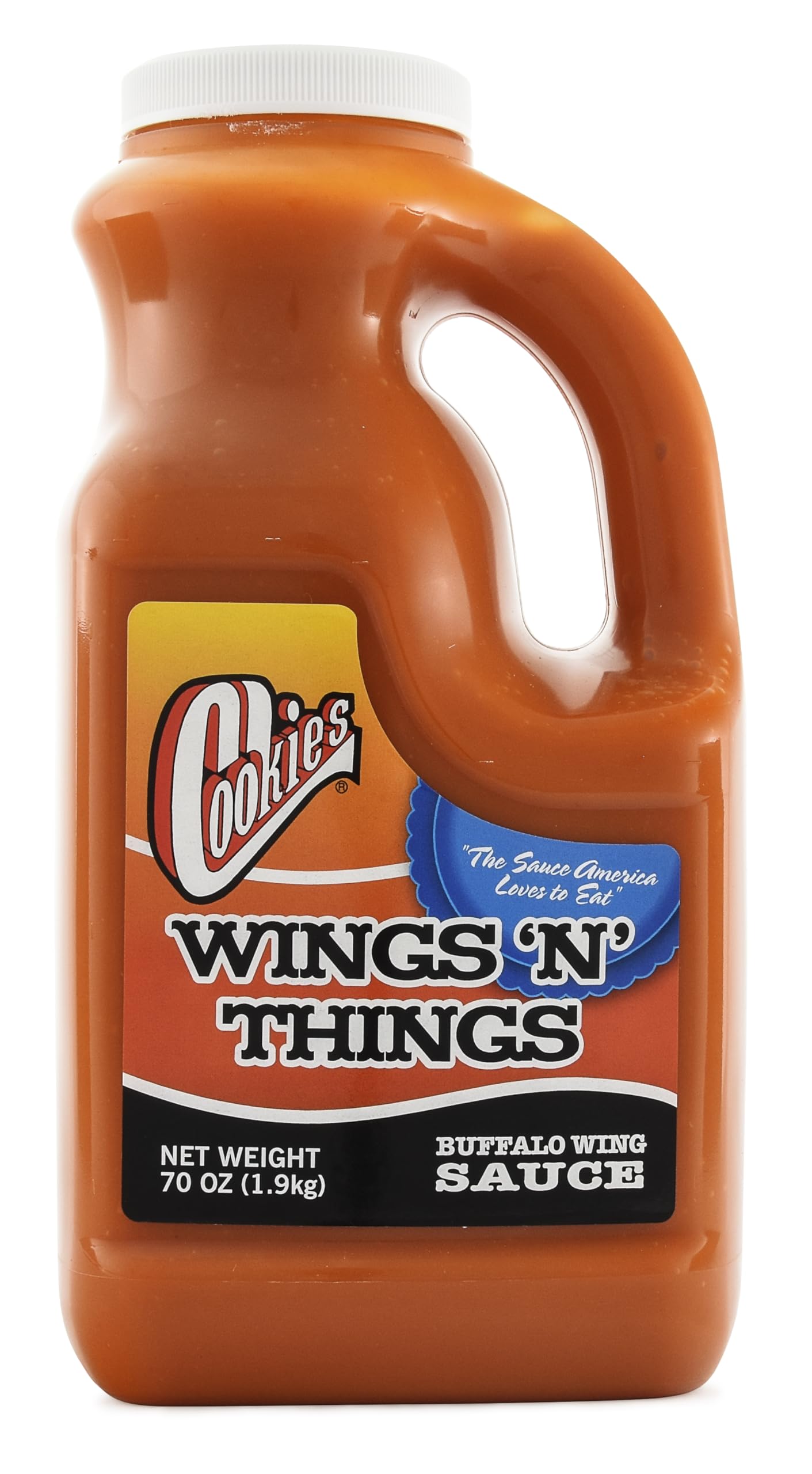 Cookies Food Products Cookies Wings-N-Things Hot Sauce, 70 Ounce