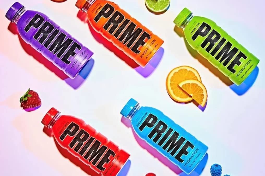 Prime Hydration with BCAA Blend for Muscle Recovery Orange (12 Drinks, 16 Fl Oz. Each)
