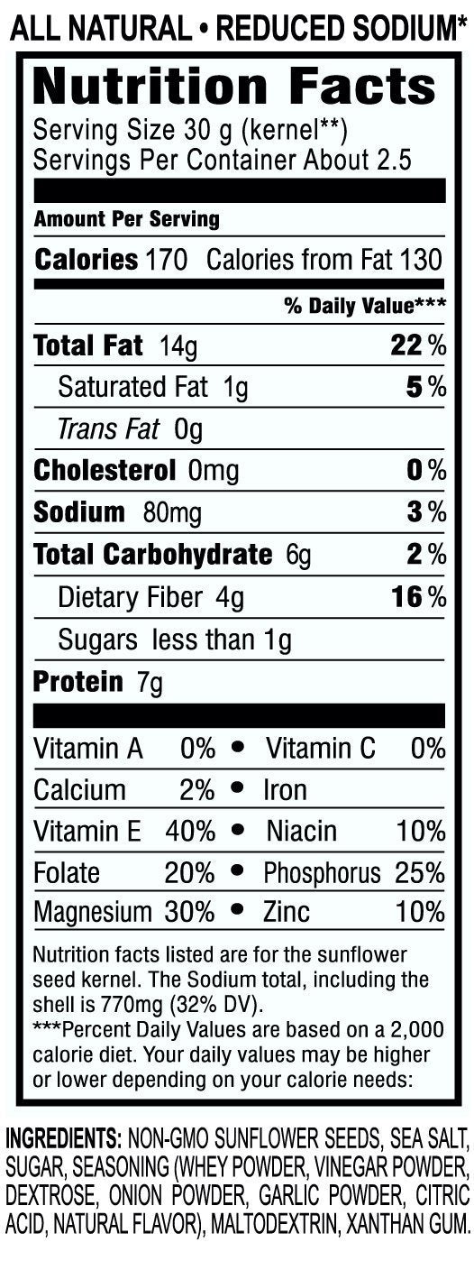GIANTS Sunflower Seeds Dill Pickle Kettle Roast Flavor, 5 Ounce Bags (Pack of 12)