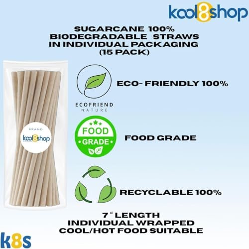 Snapple Peach All Natural Iced Tea 64 fl oz Plastic Bottle 4 Pack + 20 Compostable Bamboo Fiber Straws by KOOL8SHOP Infinite Deals