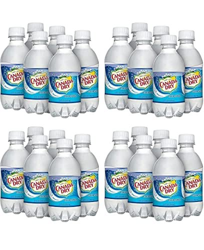 Canada Dry Club Soda, 10 fl oz, 24 bottles