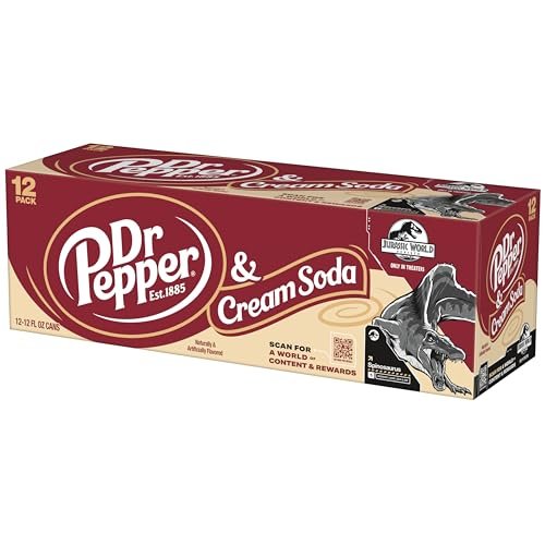 DR PEPPER - & CRÈME SODA, 12 OZ, 12 PK
