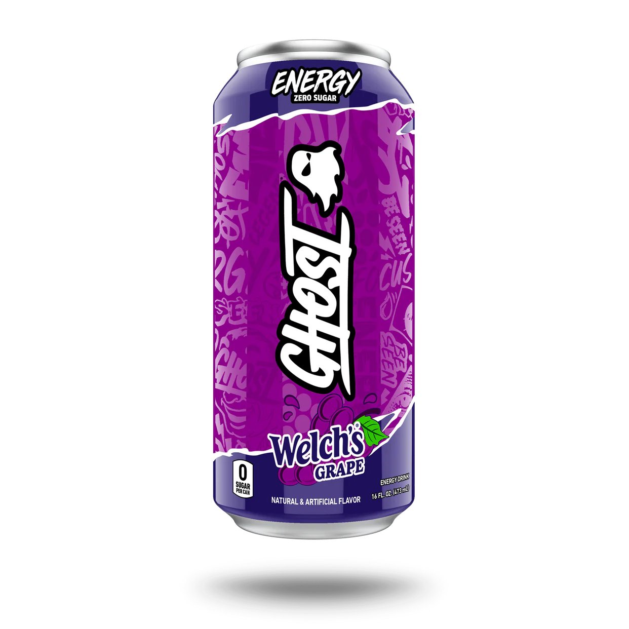 GHOST® Energy Welch's Grape 16 oz (Pack of 12)