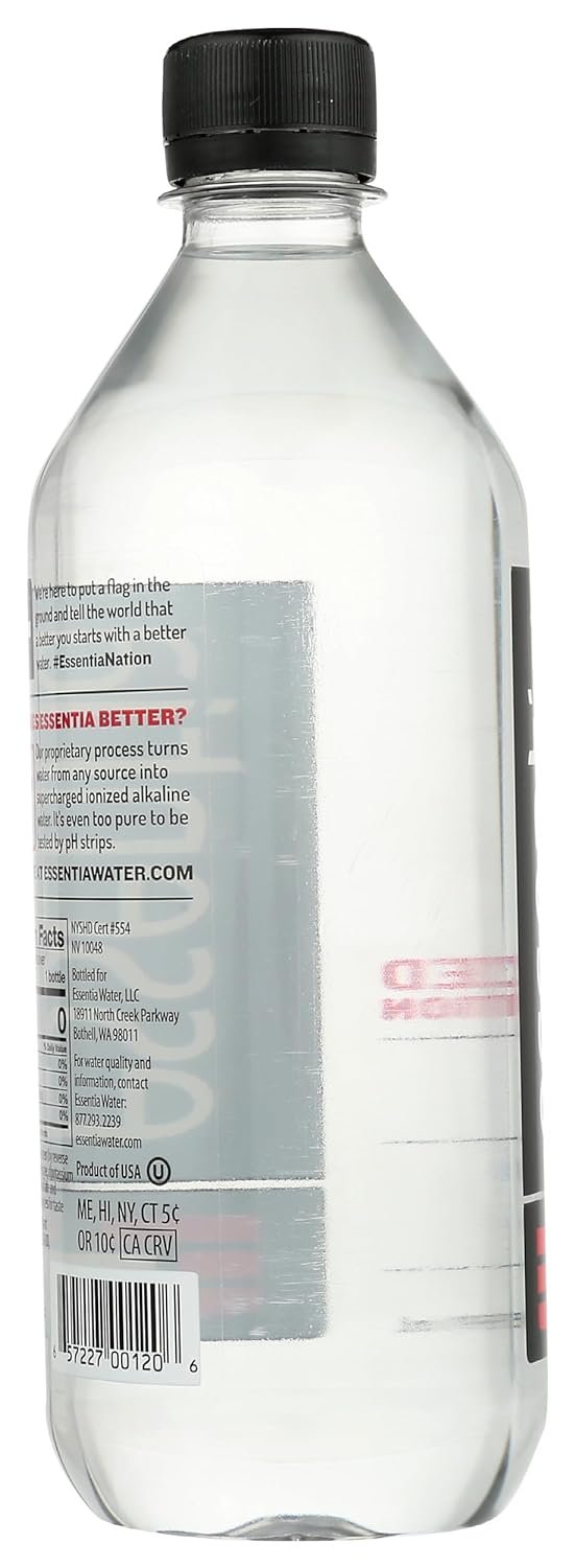 Essentia Water, Ionized Hydration Single, 20 Fl Oz