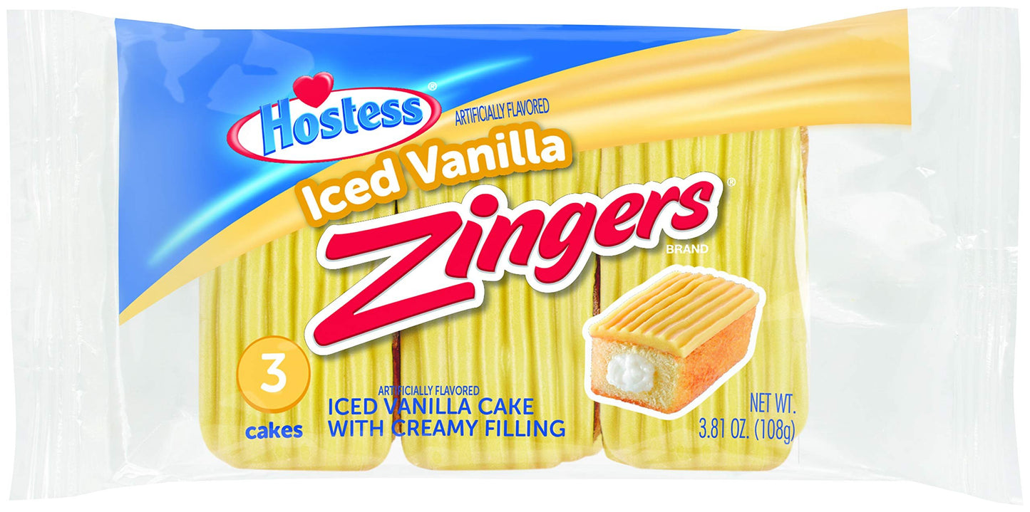 Hostess Iced Vanilla Zinger