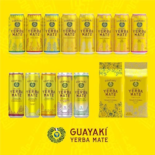 Guayaki Yerba Mate, Organic Traditional Loose Leaf, 16 Ounces (Pack of 2), 40mg Caffeine per Serving, Alternative to Tea, Coffee and Energy Drinks