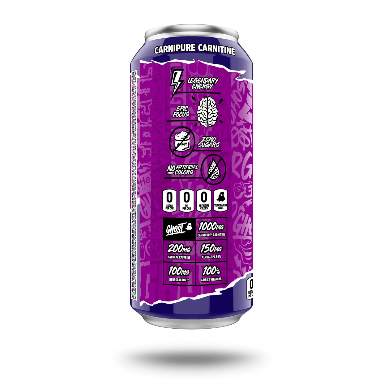 GHOST® Energy Welch's Grape 16 oz (Pack of 12)