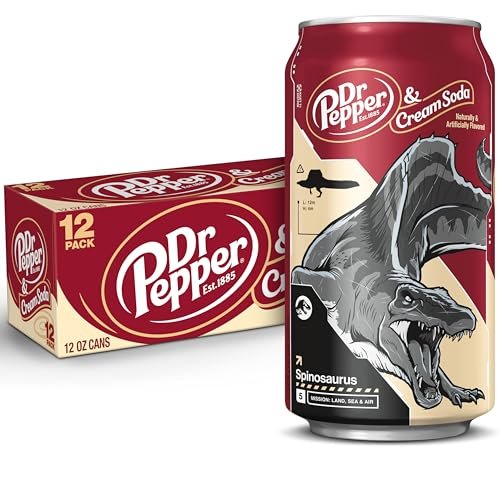 DR PEPPER - & CRÈME SODA, 12 OZ, 12 PK