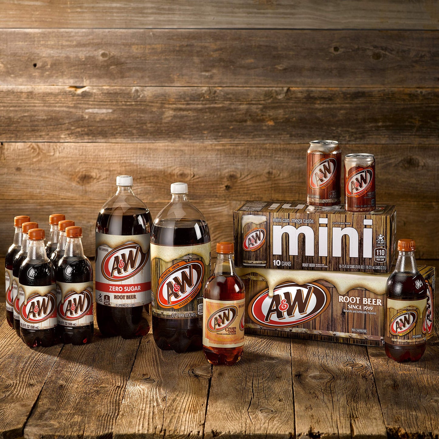 A&W Root Beer Soda