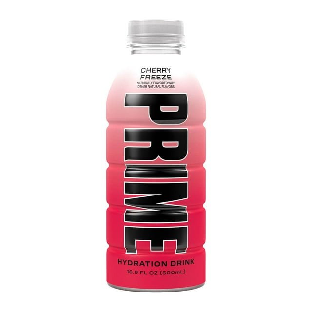 Prime Hydration Drink Cherry Freeze, 16.9 Fluid Ounce (Pack of 15)