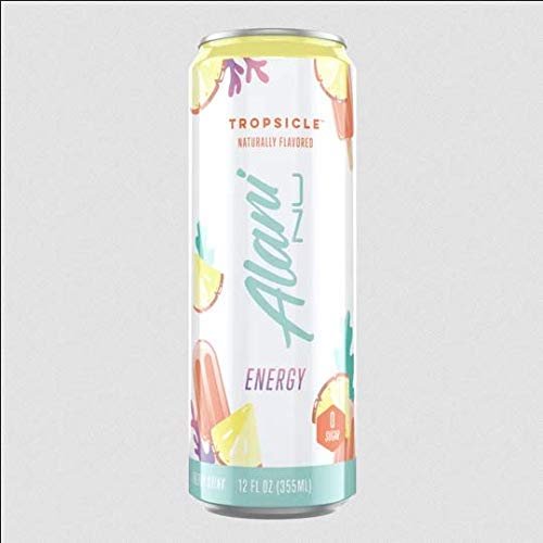 Alani Nu Sugar Free Energy Drinks 12 ounce Cans (Tropisical, 12 Cans)