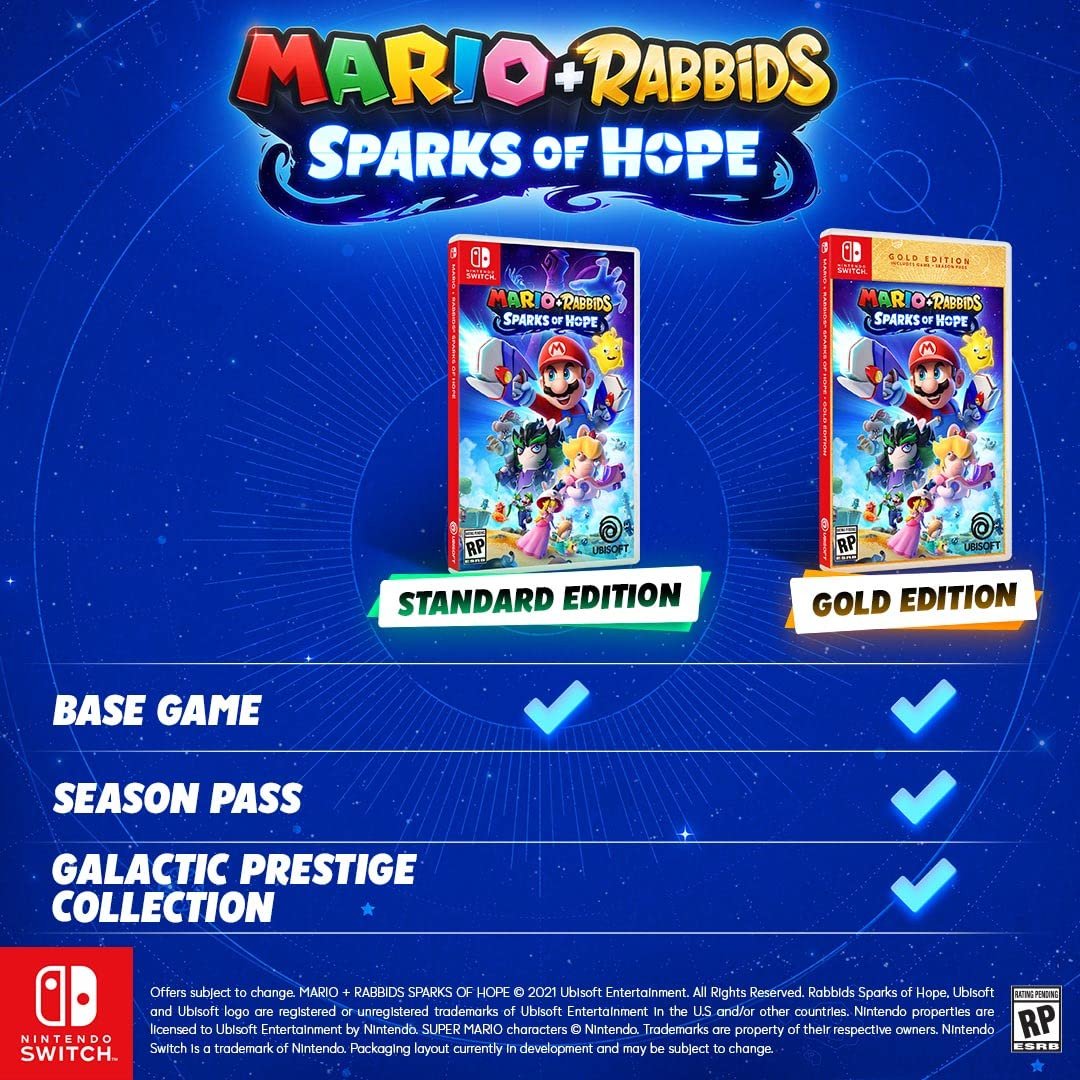 Mario Rabbids Sparks of Hope Nintendo Switch