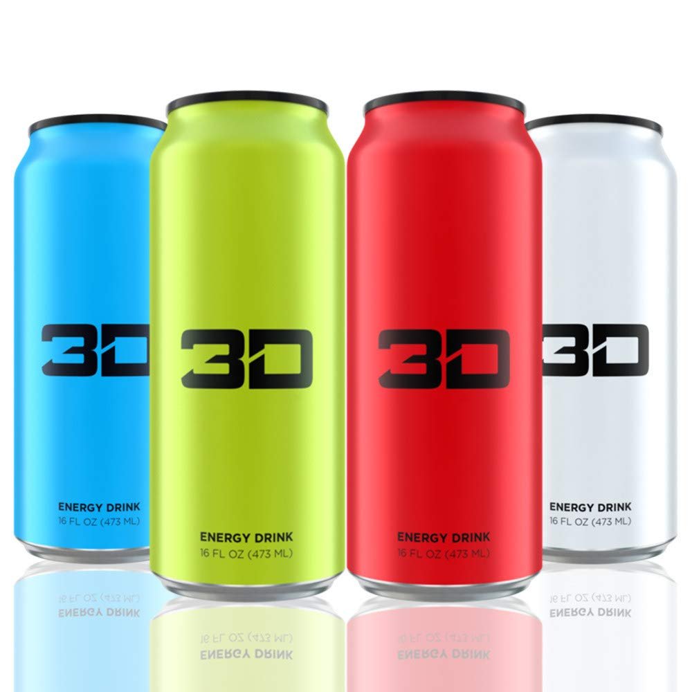 3D Energy Drink Variety Packs