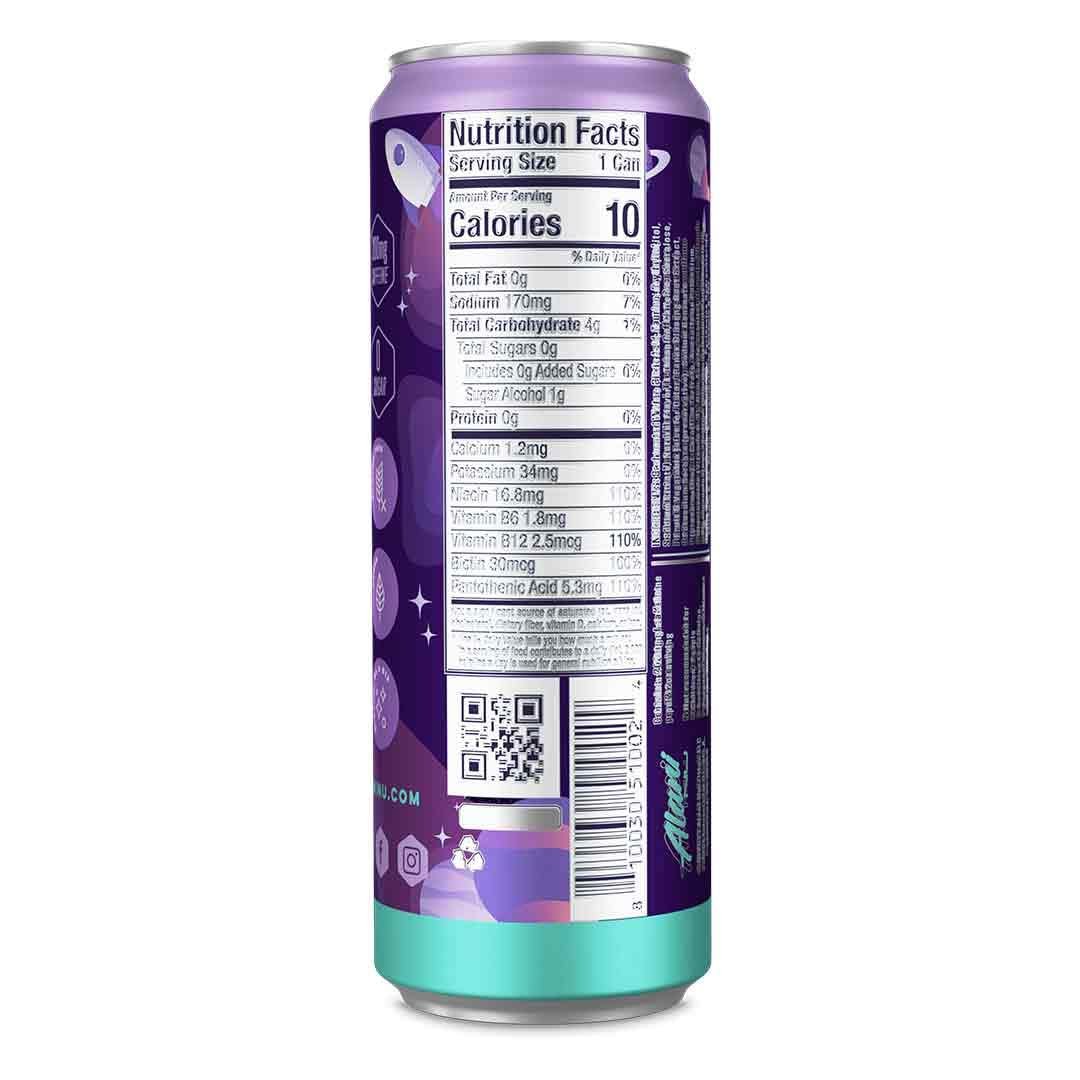 Alani Nu Sugar-Free Energy Drink, Pre-Workout Performance, Tropsicle, 12 oz Cans (Pack of 12)
