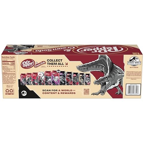 DR PEPPER - & CRÈME SODA, 12 OZ, 12 PK