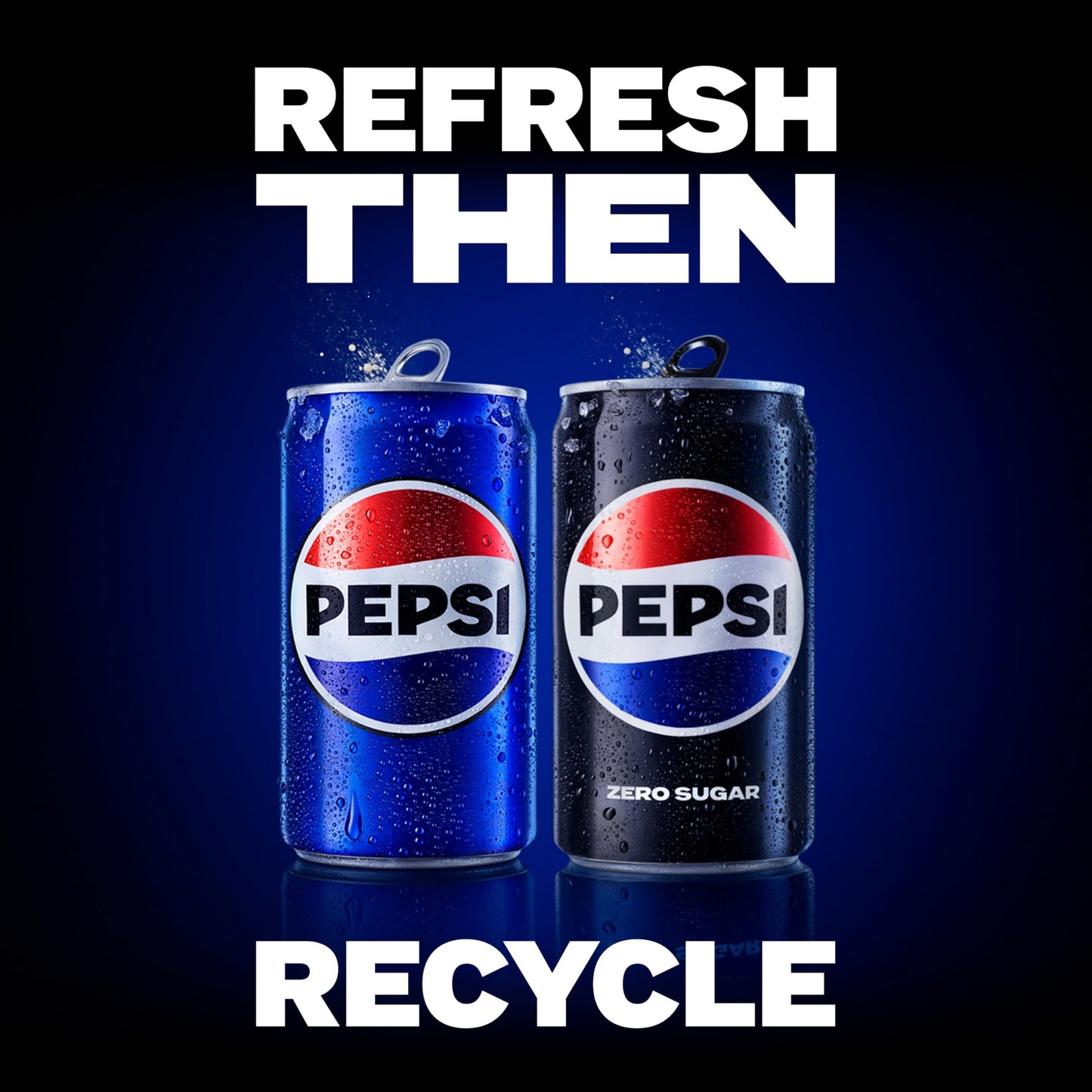 Pepsi Real Sugar Soda, 12 Fl oz Cans, (12 Pack), Cola, Soda Pop (Packaging May Vary)