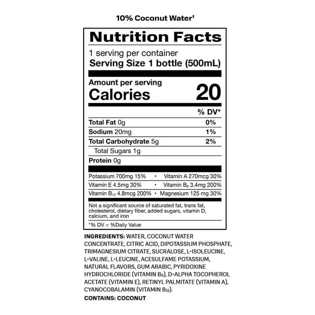 Prime Hydration Drink Cherry Freeze, 16.9 Fluid Ounce (Pack of 15)