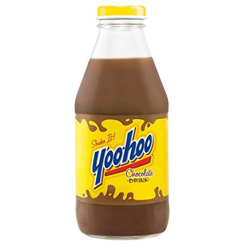 Yoohoo Chocolate Drink, Shake It, 15.5oz Glass Bottle (Pack of 6, Total of 93 Fl Oz)