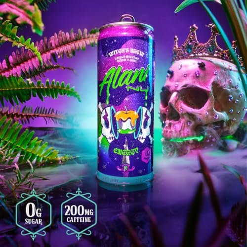Alani Nu Energy Drink Witch's Brew, 12 Fluid Ounce (Pack of 12)