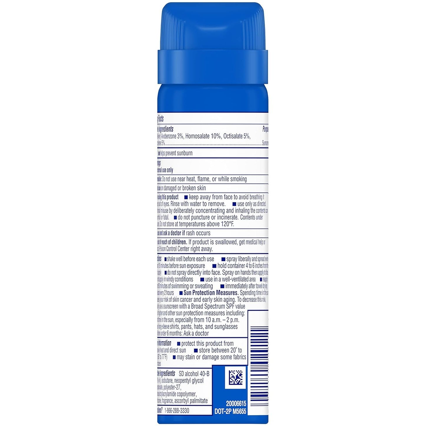 Coppertone SPORT Sunscreen Spray SPF 50, Water Resistant, Continuous Sunscreen, Broad Spectrum 50 Travel Size, 1.6 Oz
