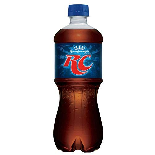 Royal Crown Cola Soda, 20oz Bottle (Pack of 10, Total of 200 Fl Oz)