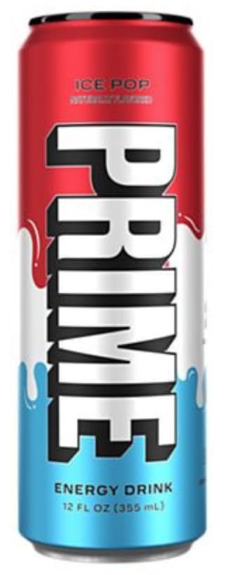 Prime Hydration Drink Energy Cans 6 Flavor Variety Sampler Pack - 200mg Caffeine, Zero Sugar, 300mg Electrolytes, Vegan - (12 Fl Oz Cans)