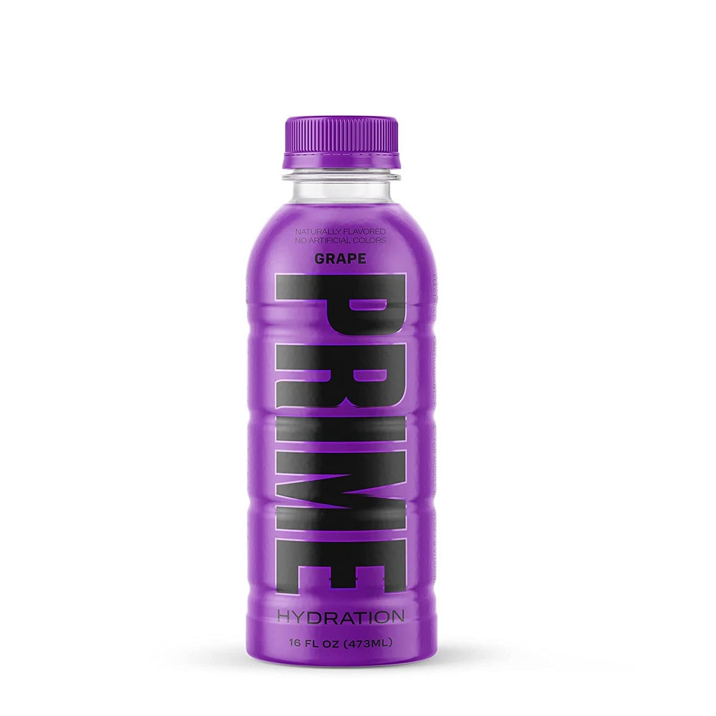PRIME HYDRATION DRINK By Logan Paul x KSI (Grape), 16 Fl Oz (Pack of 12)