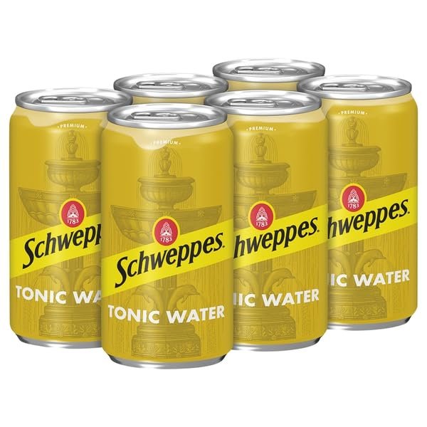 Schweppes, Tonic Water, 7.5 Fl Oz, 6 Pack