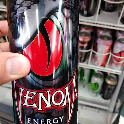 Venom Energy Drink, 16 Fl Oz, 12 Pack, 0 Fat, 160mg Caffeine