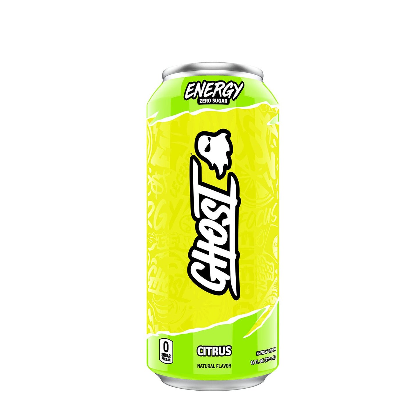 Ghost Energy Ready to Drink 16 Ounce Cans (Citrus, 12 Cans)