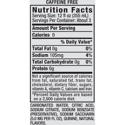 Schweppes Diet Tonic Water, 33.8 Fl Oz (Pack of 4)