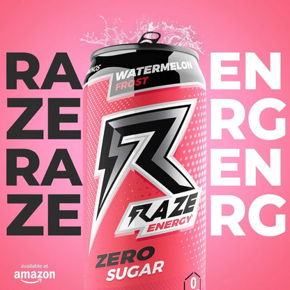 RAZE ENERGY 12/16oz - WATERMELON FROST