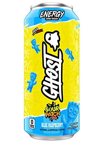 Ghost Energy Ready to Drink 16 Ounce Cans (Sour Patch Kids/Warheads Variety Pack, 12 Cans)