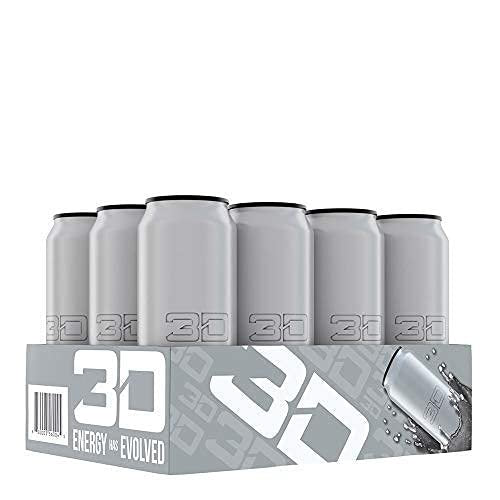 3D Energy Drink Chrome 16 oz (Pack of 12)