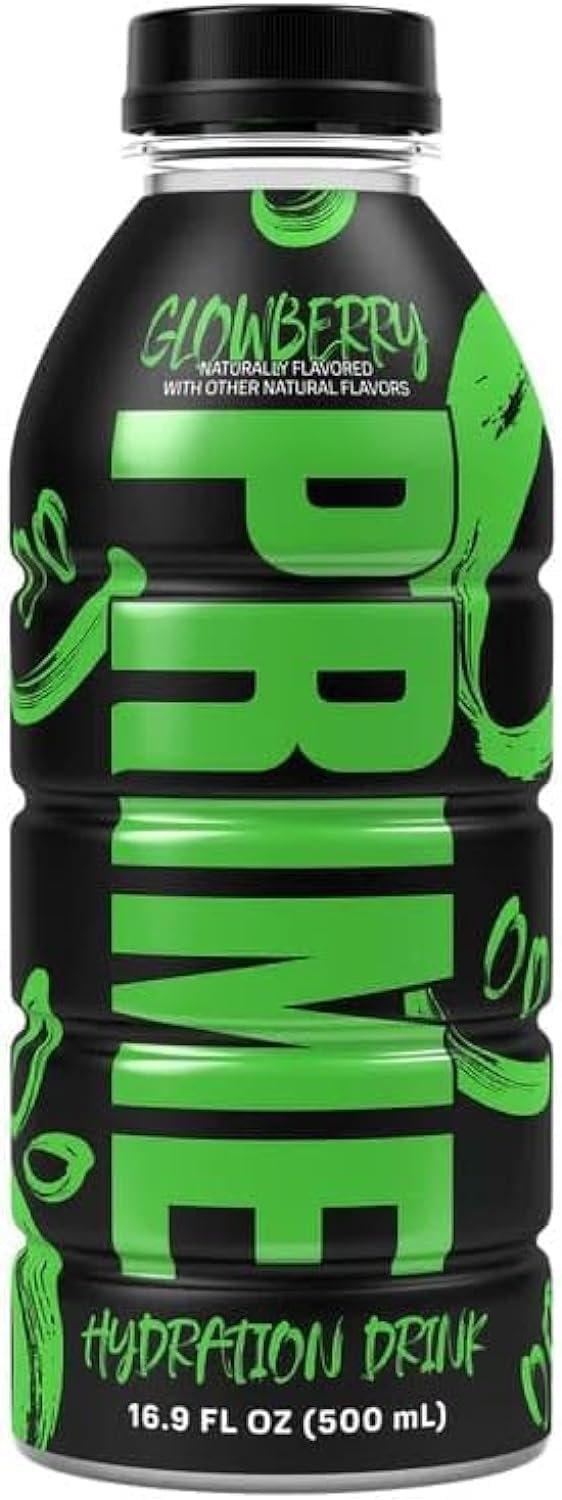 PRIME HYDRATION Prime Hydration Sports Drink by Logan Paul & KSI Glowberry - 500ml Bottle