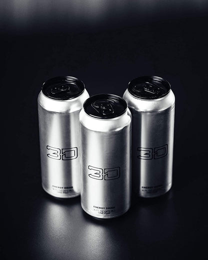 3D Energy Drink Chrome 16 oz (Pack of 12)