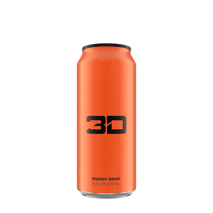 3D Energy Drink - Orange (Pack of 12)