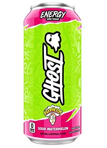 Ghost Energy Ready to Drink 16 Ounce Cans (Sour Patch Kids/Warheads Variety Pack, 12 Cans)