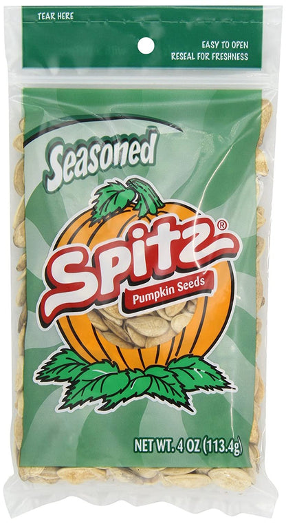 Spitz Pumpkin Seeds Seasoned, 4-Ounce (Pack of 12)