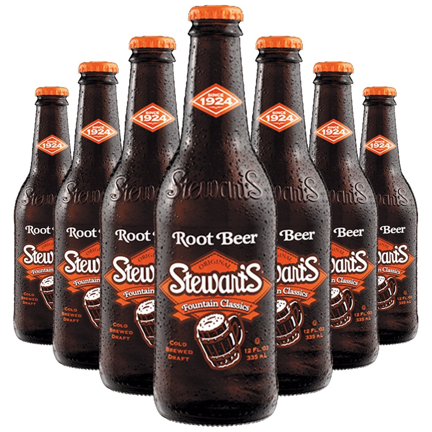 Stewart's, 12 oz Glass Bottles