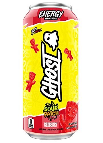 Ghost Energy Ready to Drink 16 Ounce Cans (Sour Patch Kids/Warheads Variety Pack, 12 Cans)