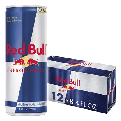 Red Bull Energy Drink, 8.4 Fl Oz (12 Pack)