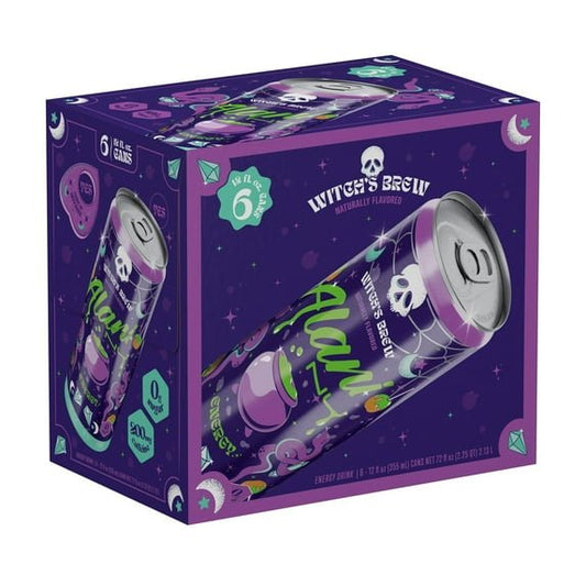 Alani Nu Sugar Free Energy Drink 12 oz 6 Pack (Witches Brew)