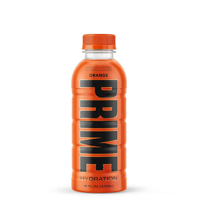 PRIME HYDRATION DRINK By Logan Paul x KSI (Orange), 16 Fl Oz (Pack of 12)