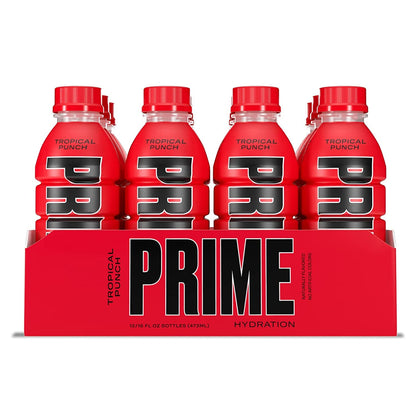 Prime Hydration Drinks with BCAA Blend for Muscle Recovery