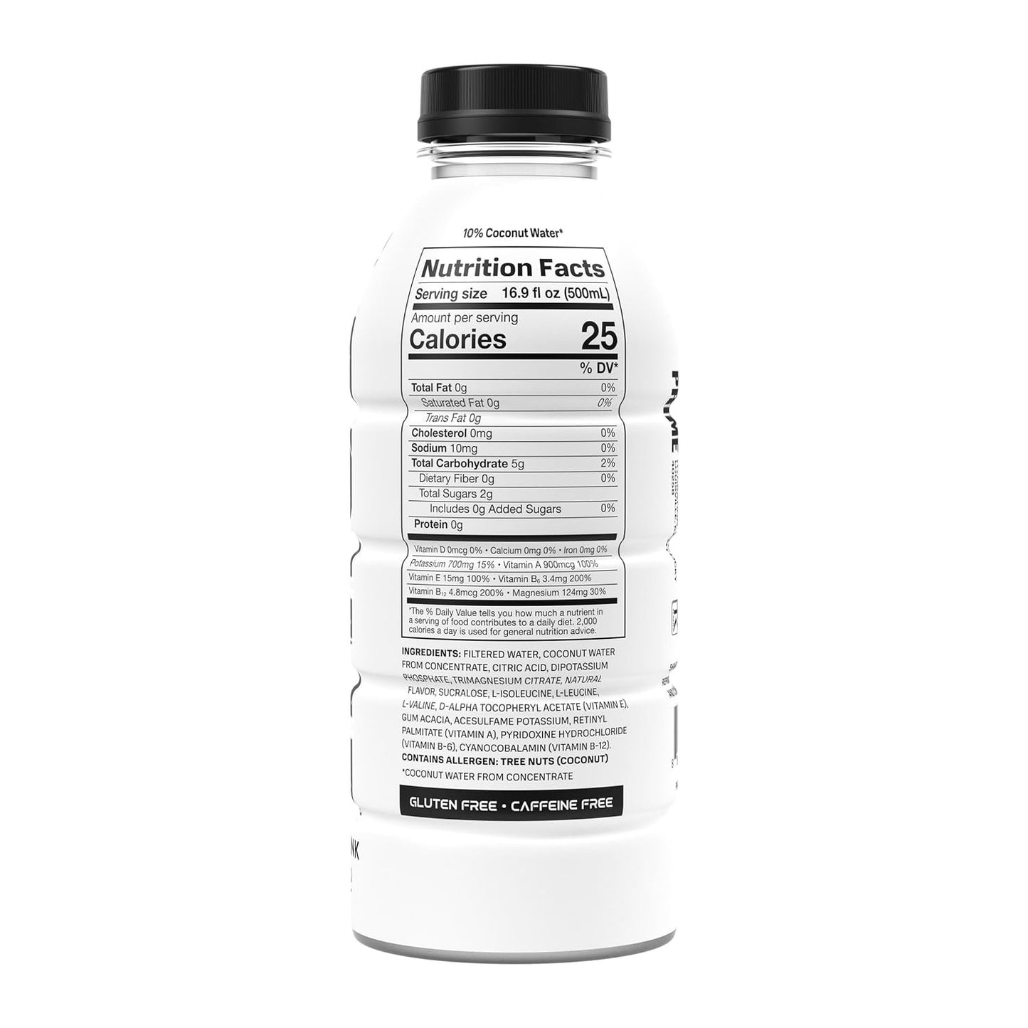 PRIME Hydration META MOON | Sports Drinks | Electrolyte Enhanced for Ultimate Hydration | 250mg BCAAs | B Vitamins | Antioxidants | 2g Of Sugar | 16.9 Fluid Ounce | 12 Pack