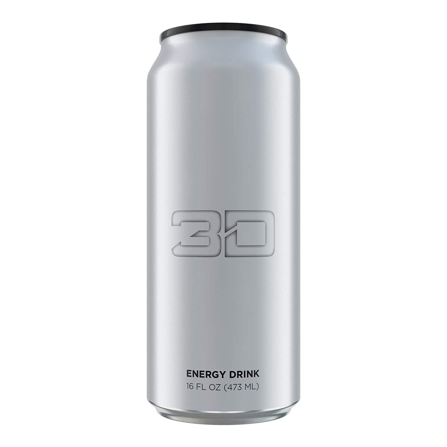 3D Energy Drink Chrome 16 oz (Pack of 12)