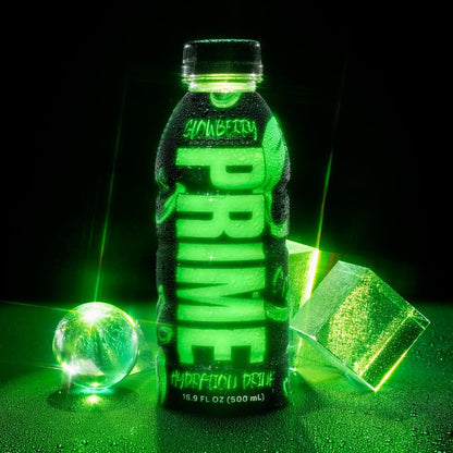 Prime Hydration Sports Drink by Logan Paul & KSI Glowberry - 12 x 500ml Pack