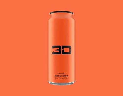 3D Energy Drink Variety Packs (4 Flavor Variety Pack #2, 12 Cans)