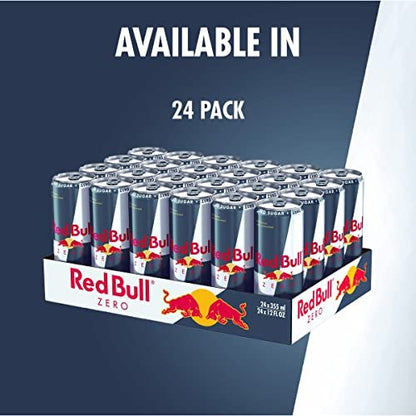 Red Bull Energy Drink, Zero, 8.4 Fl Oz (Pack of 12)